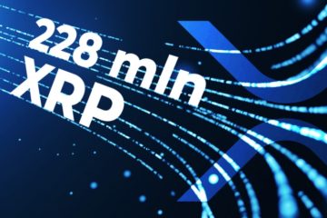 228 млн Ripple XRP было отправлено третьей стороне