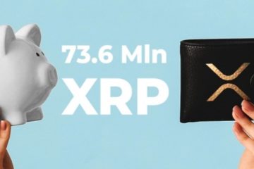 Стало известно о переводе 73,6 миллиона Ripple XRP